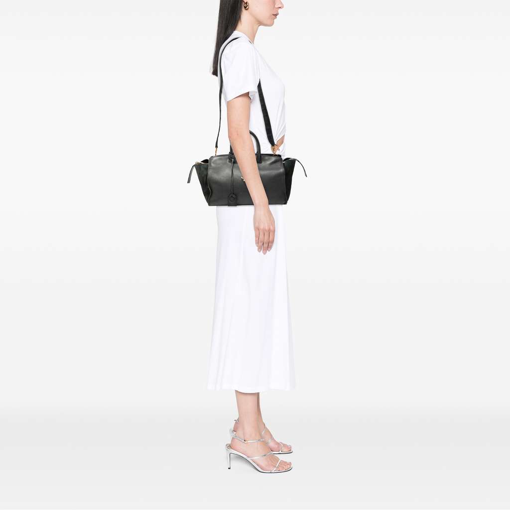 Saint Laurent Small Leather Downtown Cabas Satchel - Detail 2