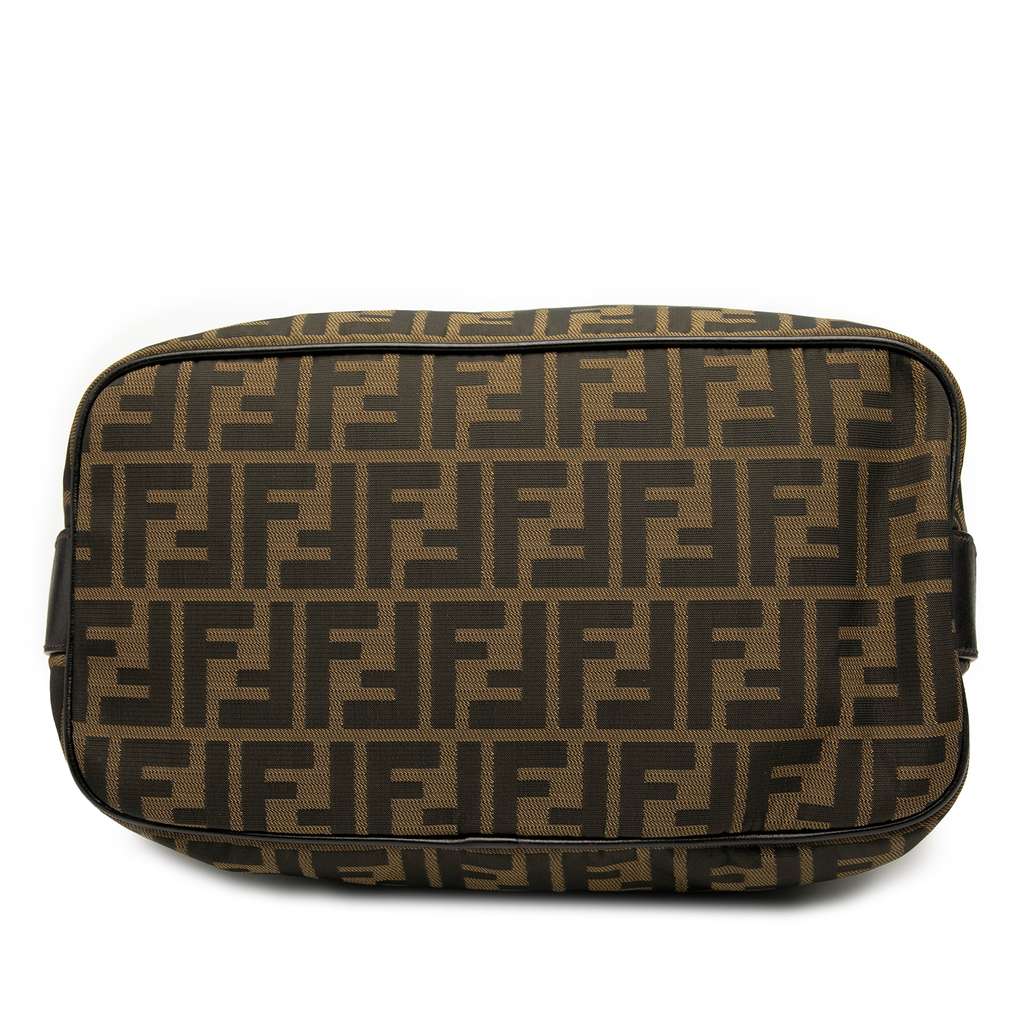 Fendi Zucca Canvas Shoulder Bag - Image 6