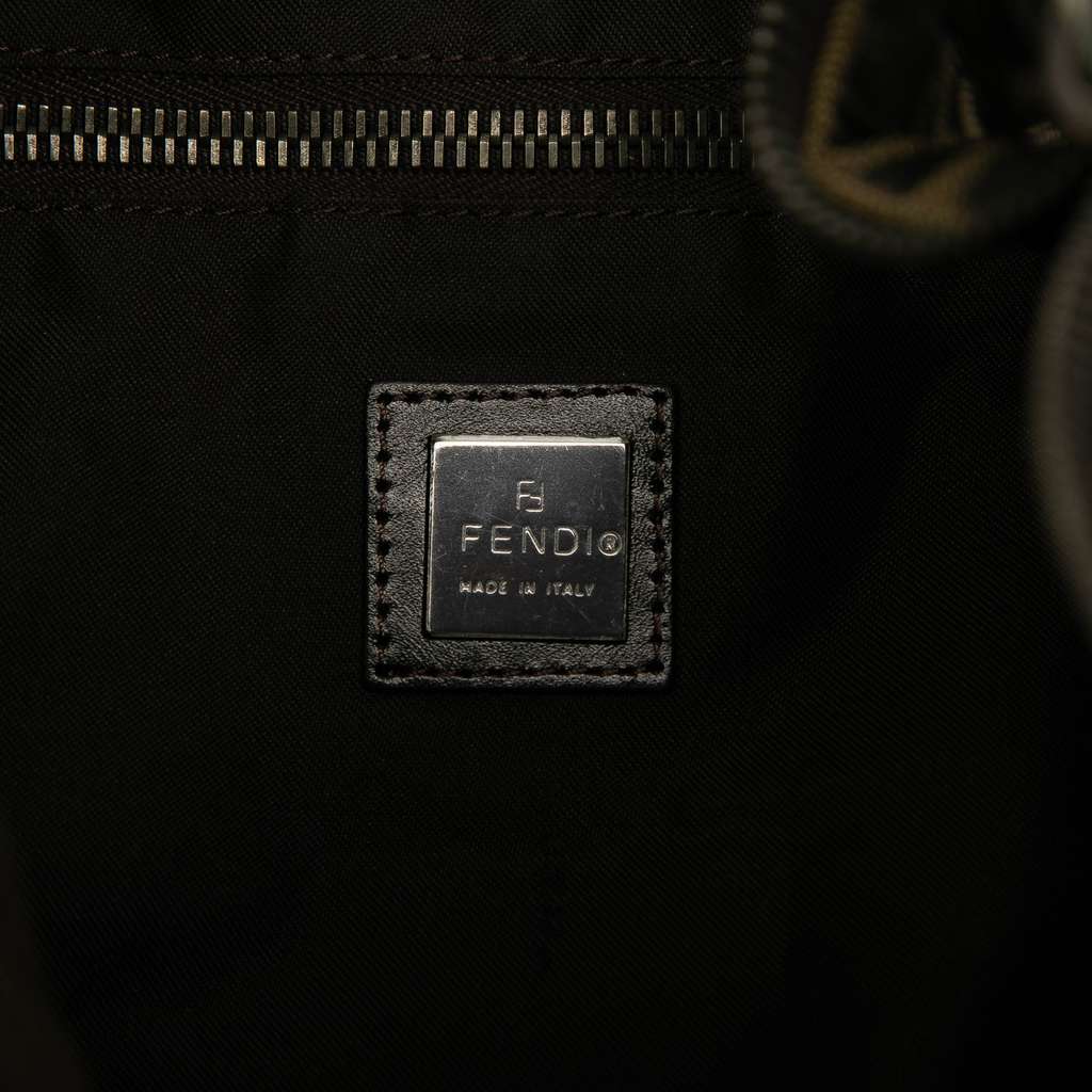 Fendi Zucca Canvas Shoulder Bag - Detail 1