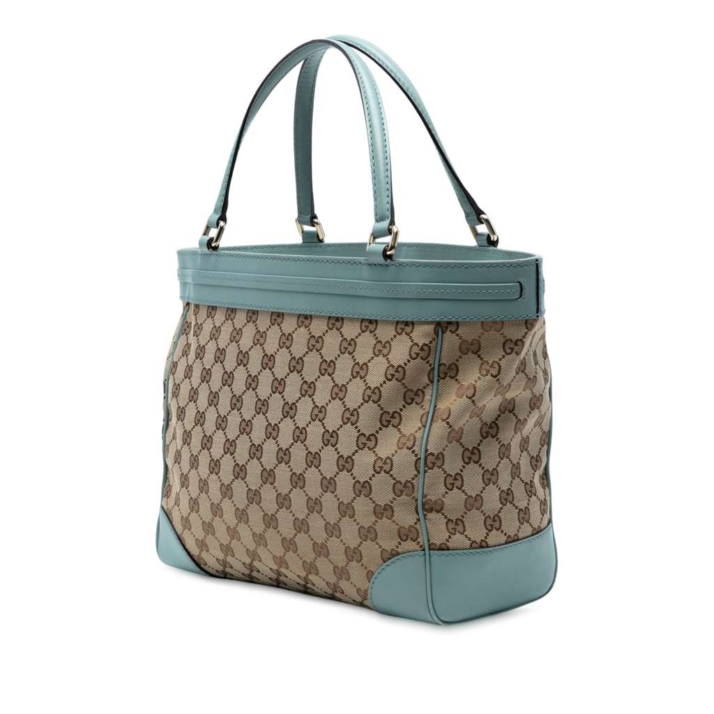 Gucci GG Canvas Mayfair Tote - Back view
