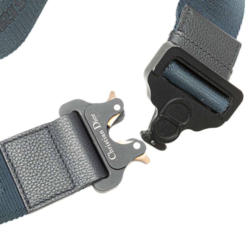 Dior Grained Calfskin Saddle Bag - Image 12