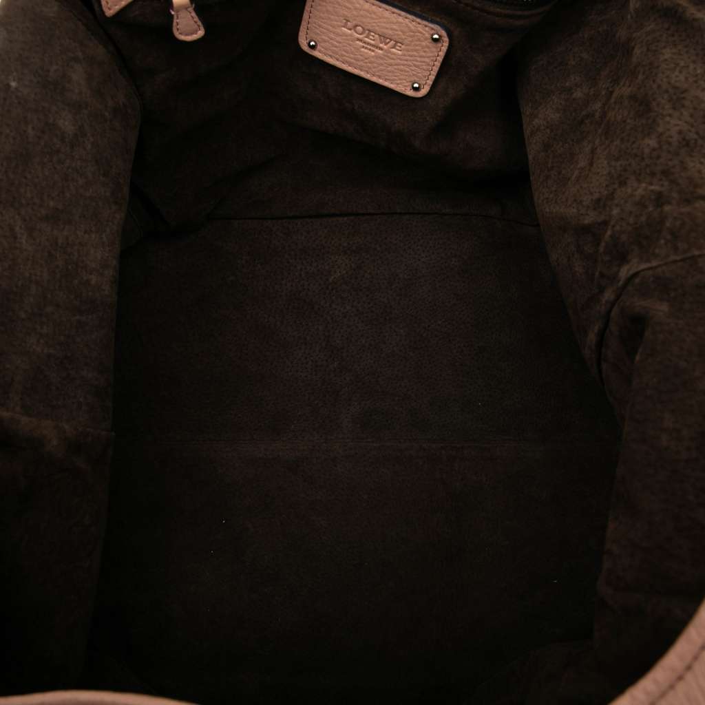 Loewe Calfskin Calle Lock Shoulder Bag - 4