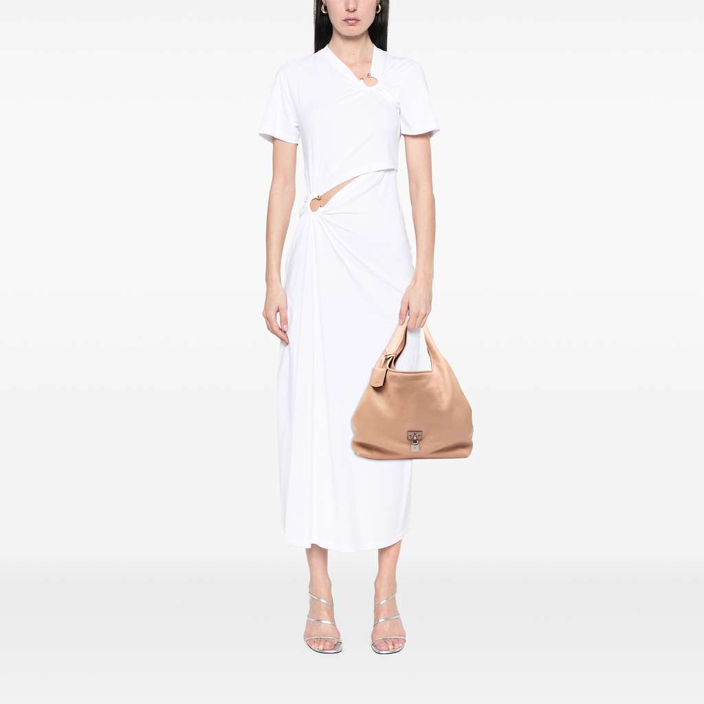 Loewe Calfskin Calle Lock Shoulder Bag - Detail 2