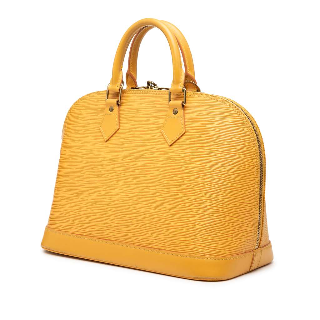 Louis Vuitton Epi Alma PM - Back view