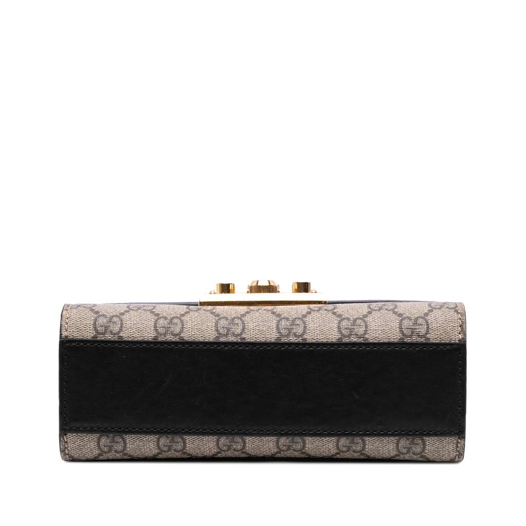 Gucci Small GG Supreme Padlock Crossbody - Image 6