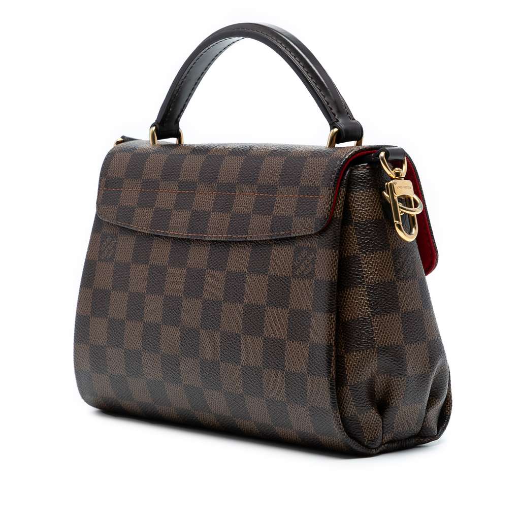 Louis Vuitton Damier Ebene Croisette - Back view