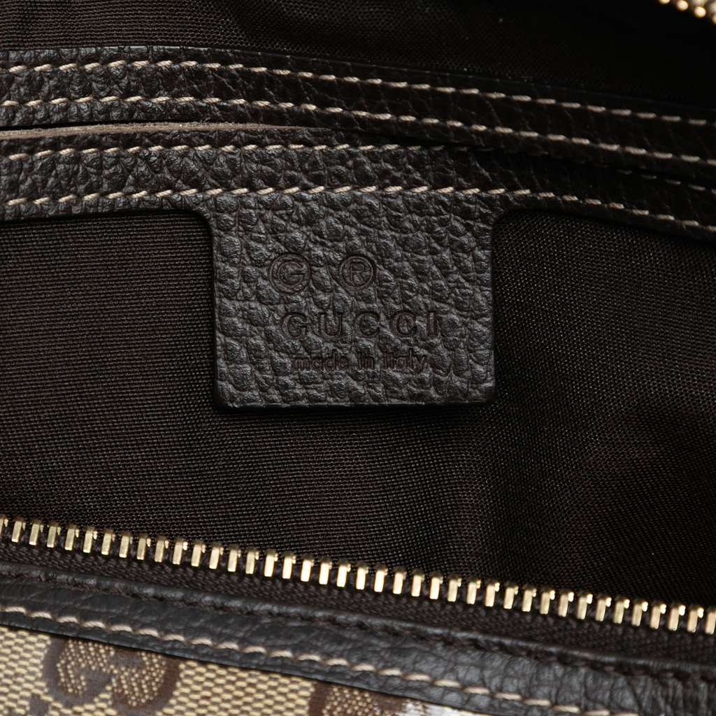 Gucci Medium GG Crystal Joy Boston Bag - Side view