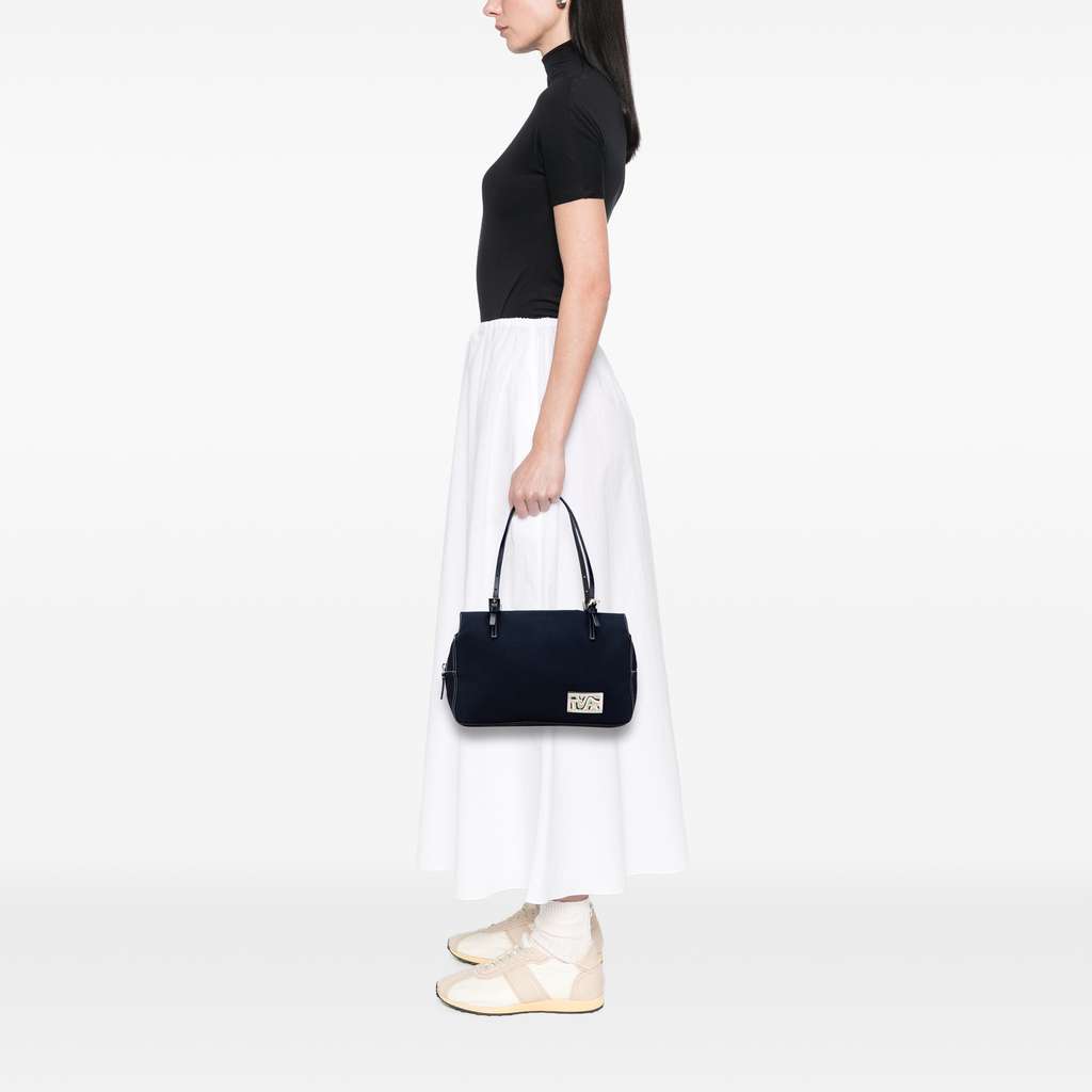 Fendi Canvas FF Marble Shoulder Bag - Image 12