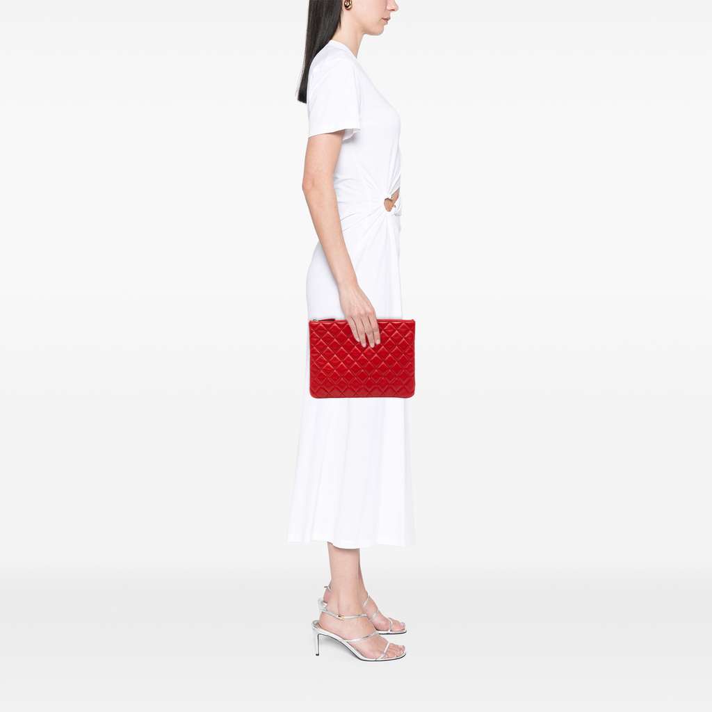 Chanel Medium Quilted Lambskin O Case Clutch - Detail 2