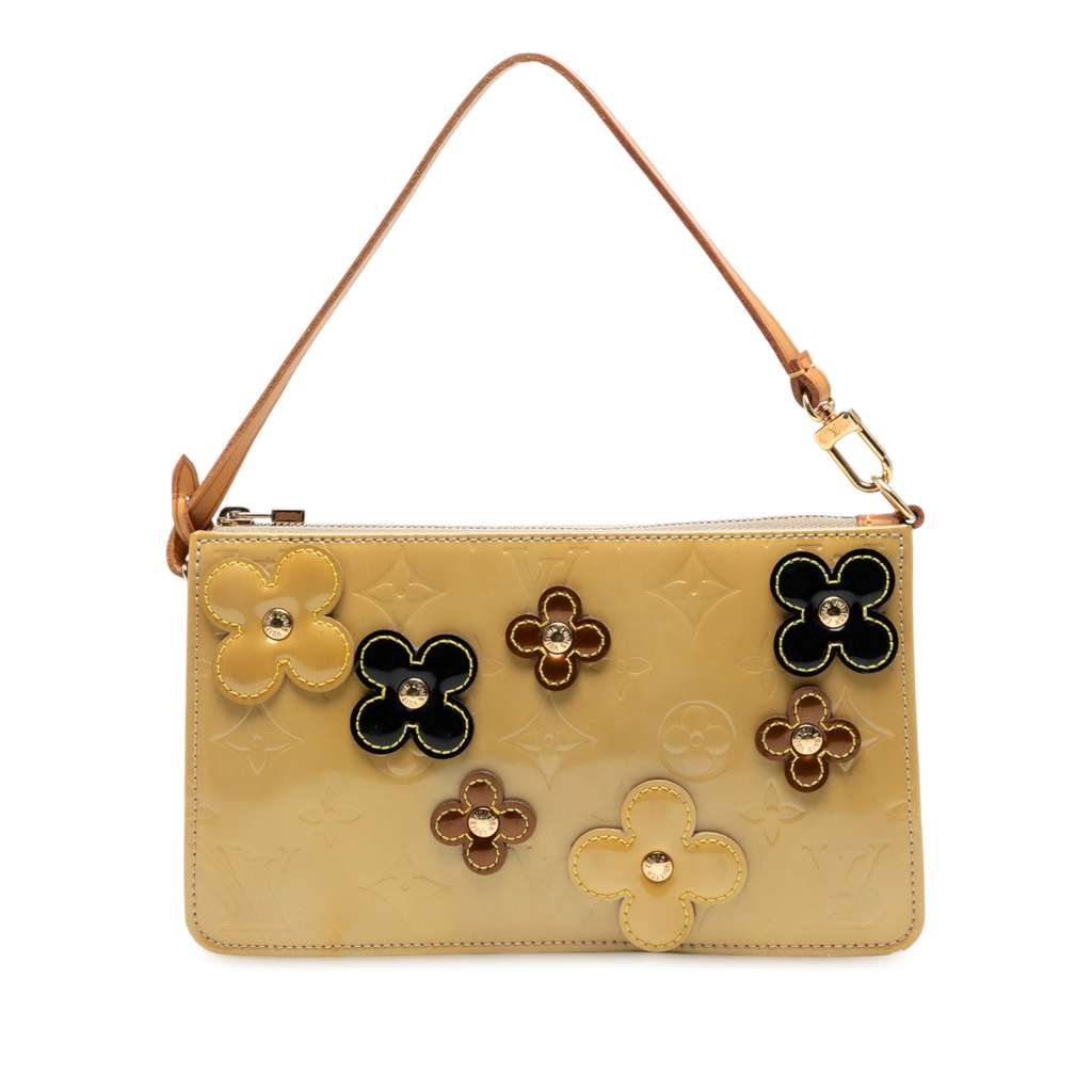 Louis Vuitton Monogram Vernis Fleurs Lexington Pochette