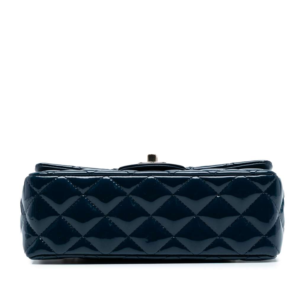 Chanel Mini Rectangular Classic Patent Single Flap - Image 6