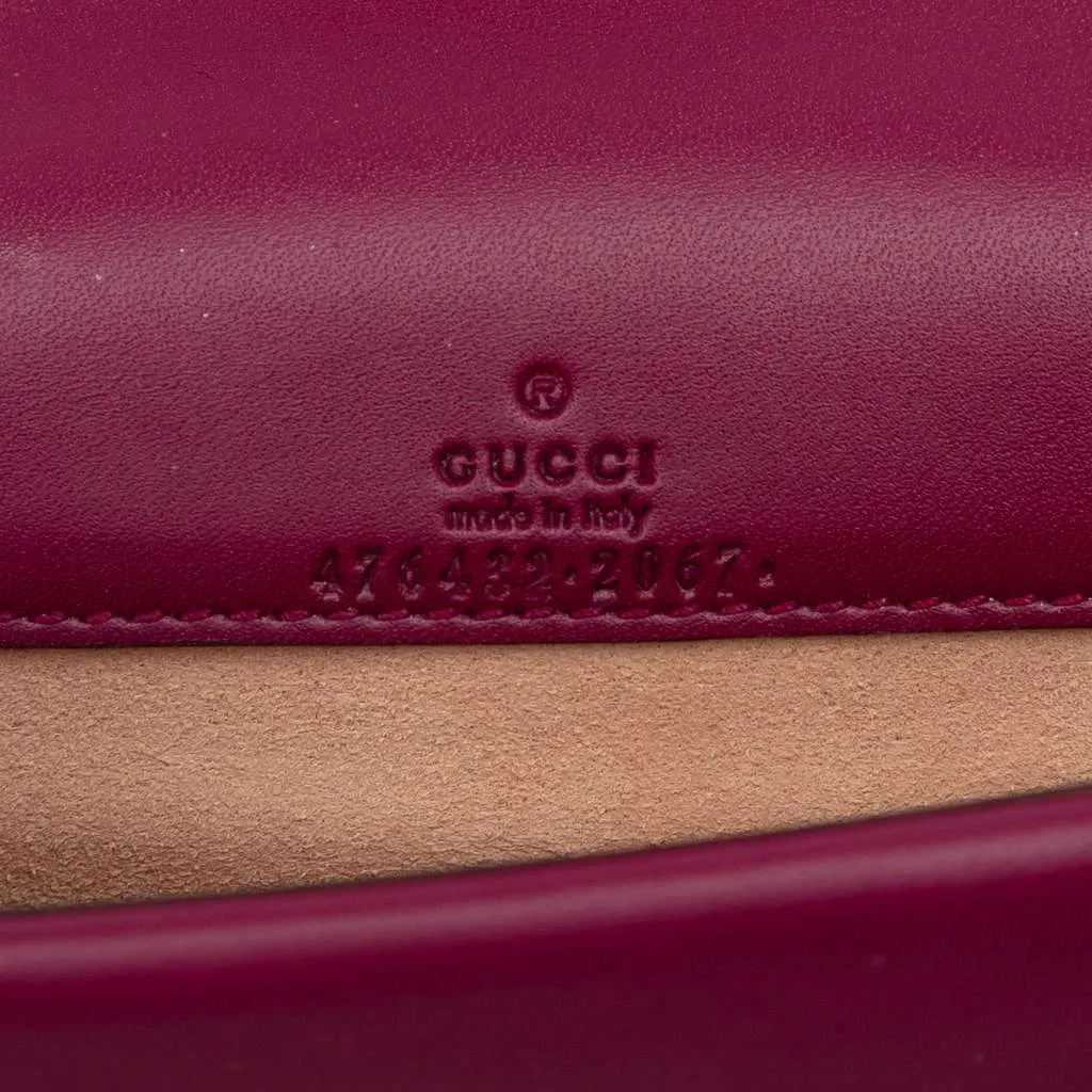 Gucci Mini Velvet Dionysus Crossbody Purple Velvet Good - Box View