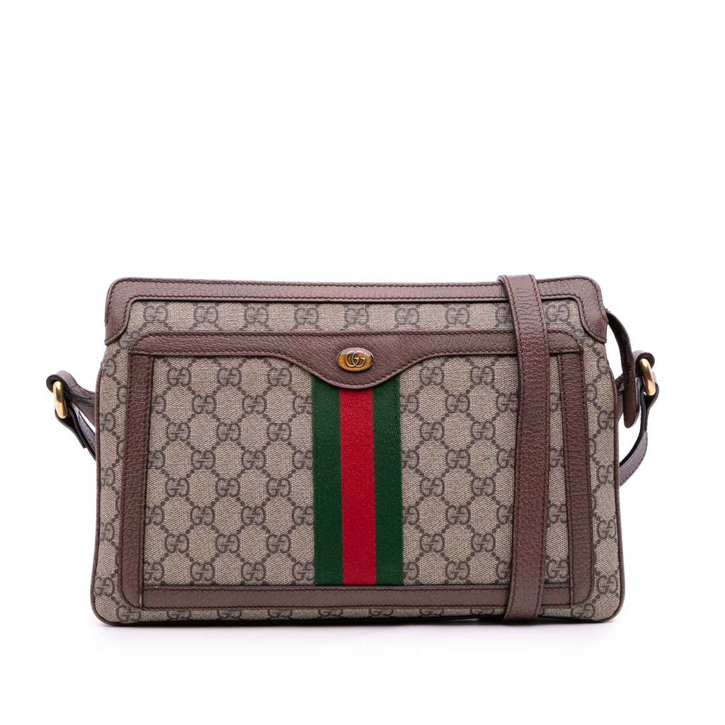 Gucci Medium GG Supreme Ophidia Crossbody