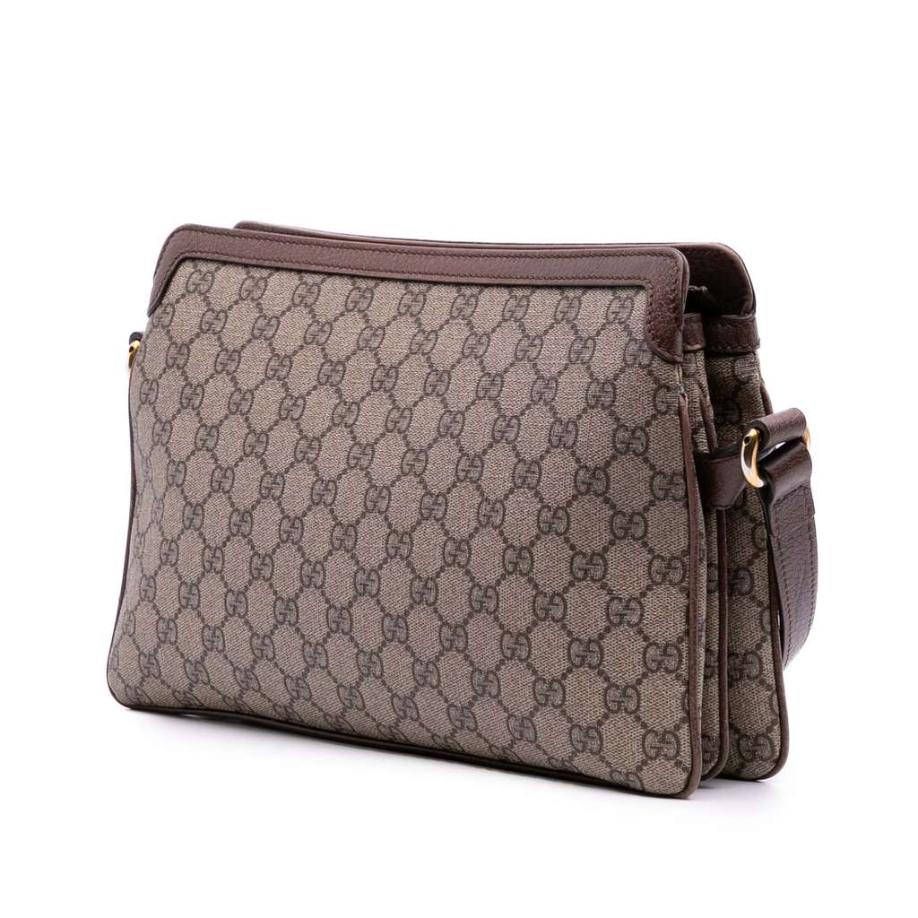 Gucci Medium GG Supreme Ophidia Crossbody - Back view
