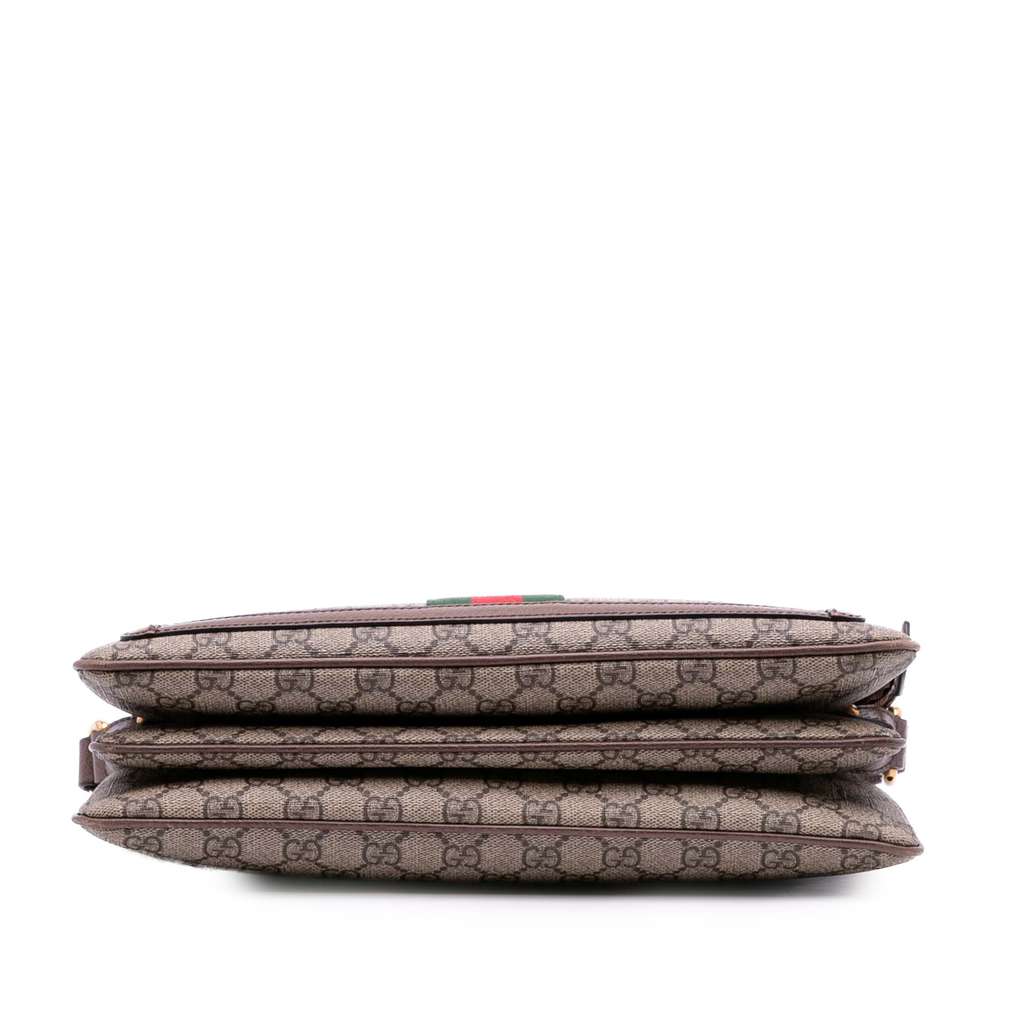 Gucci Medium GG Supreme Ophidia Crossbody - Image 6