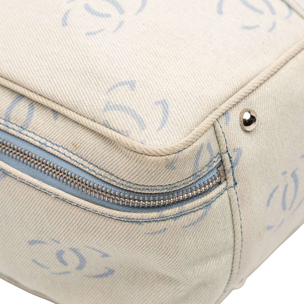 Chanel CC Denim Travel Bag - Image 13