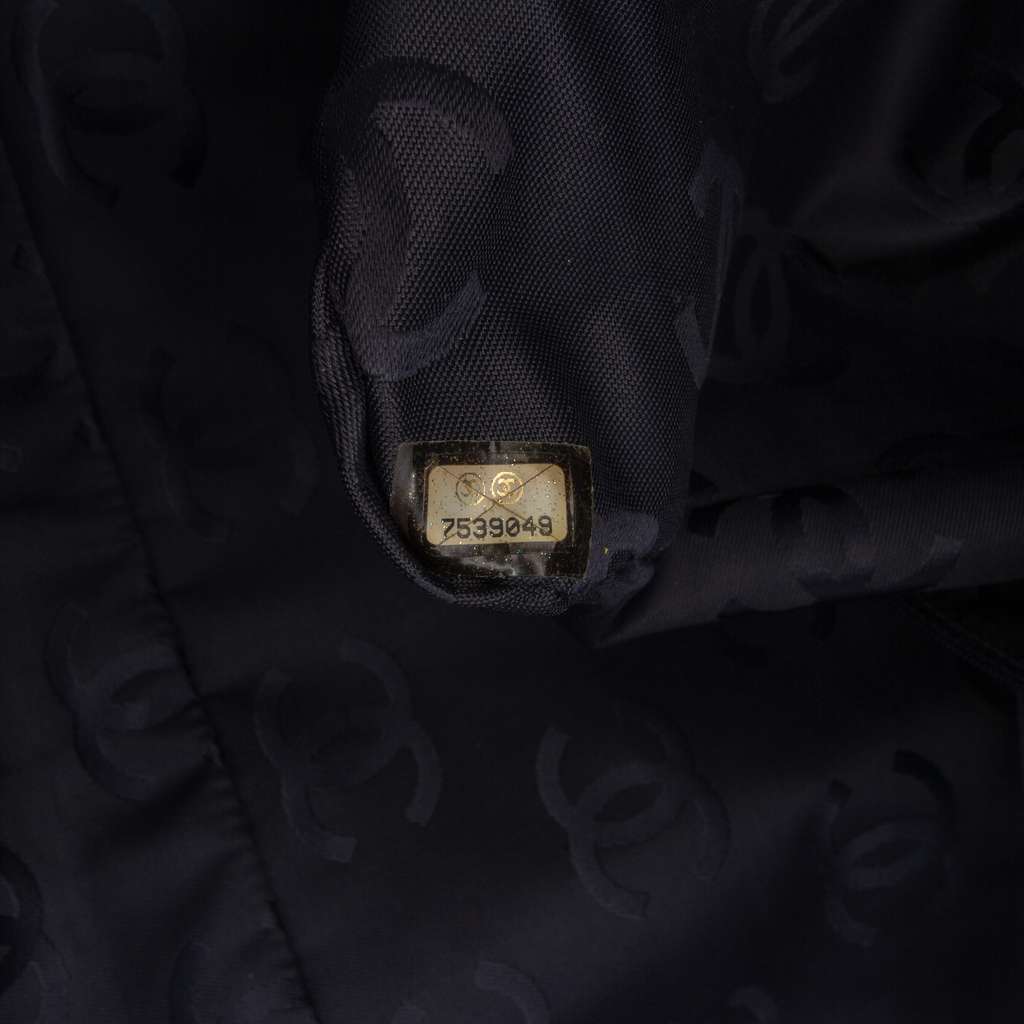 Chanel CC Denim Travel Bag - Side view