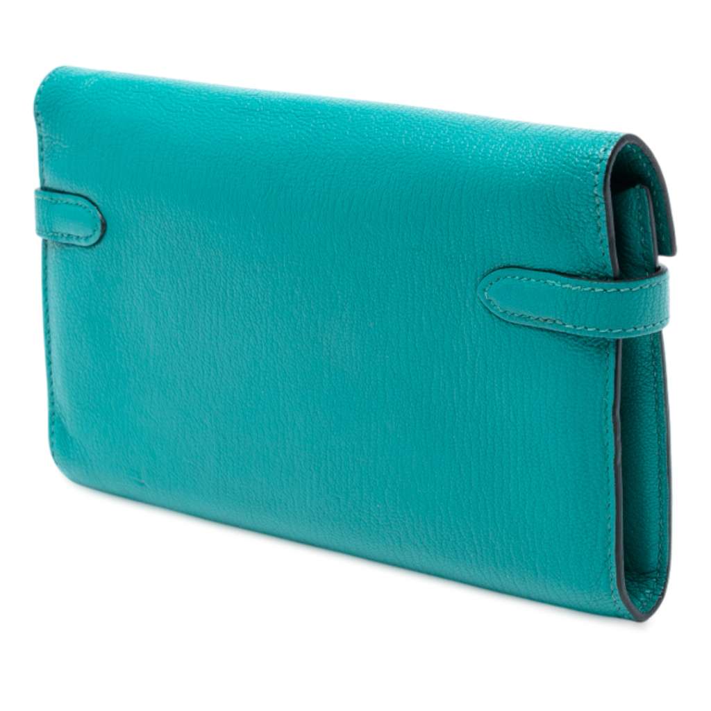 Hermès Chevre Mysore Kelly Longue Wallet - Back view