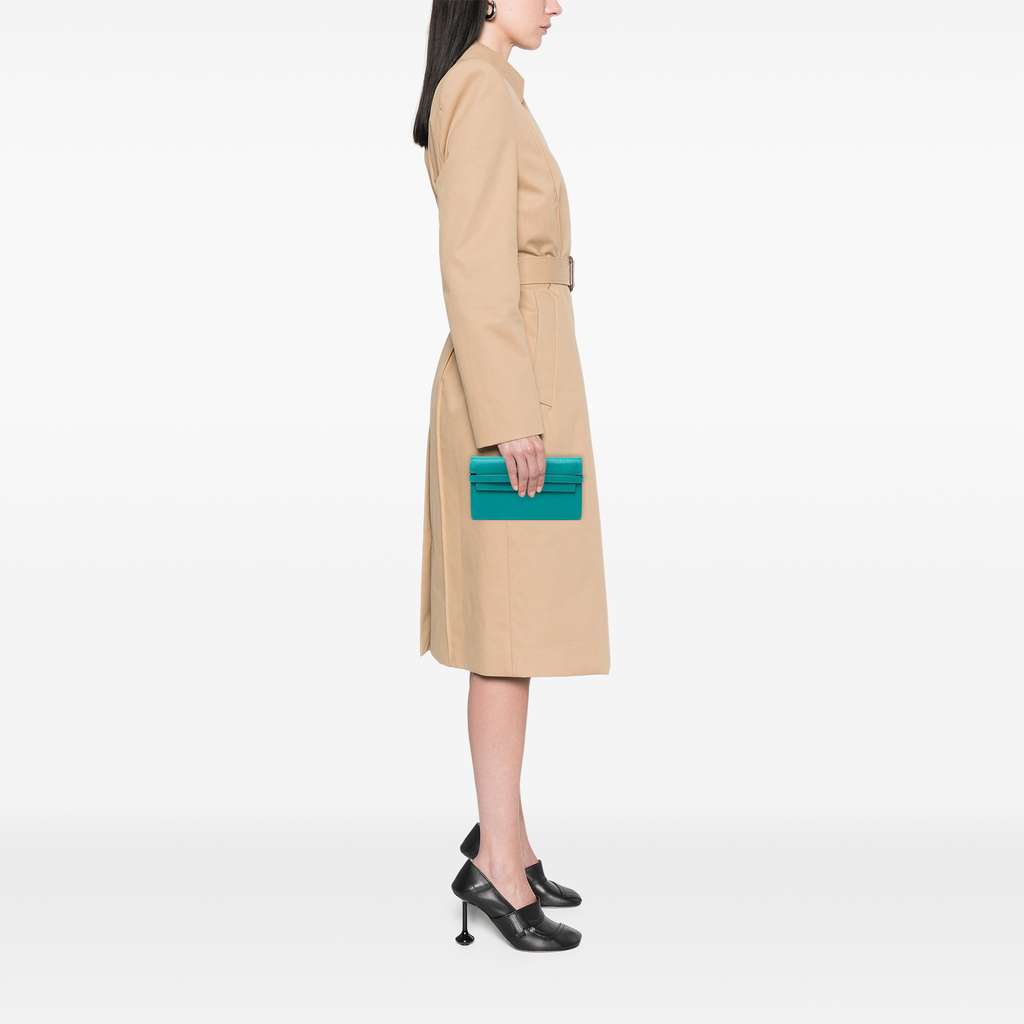 Hermès Chevre Mysore Kelly Longue Wallet - Image 10