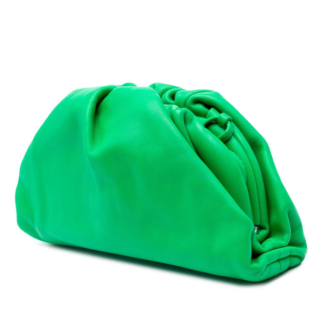 Bottega Veneta Lambskin The Mini Pouch Crossbody - Back view