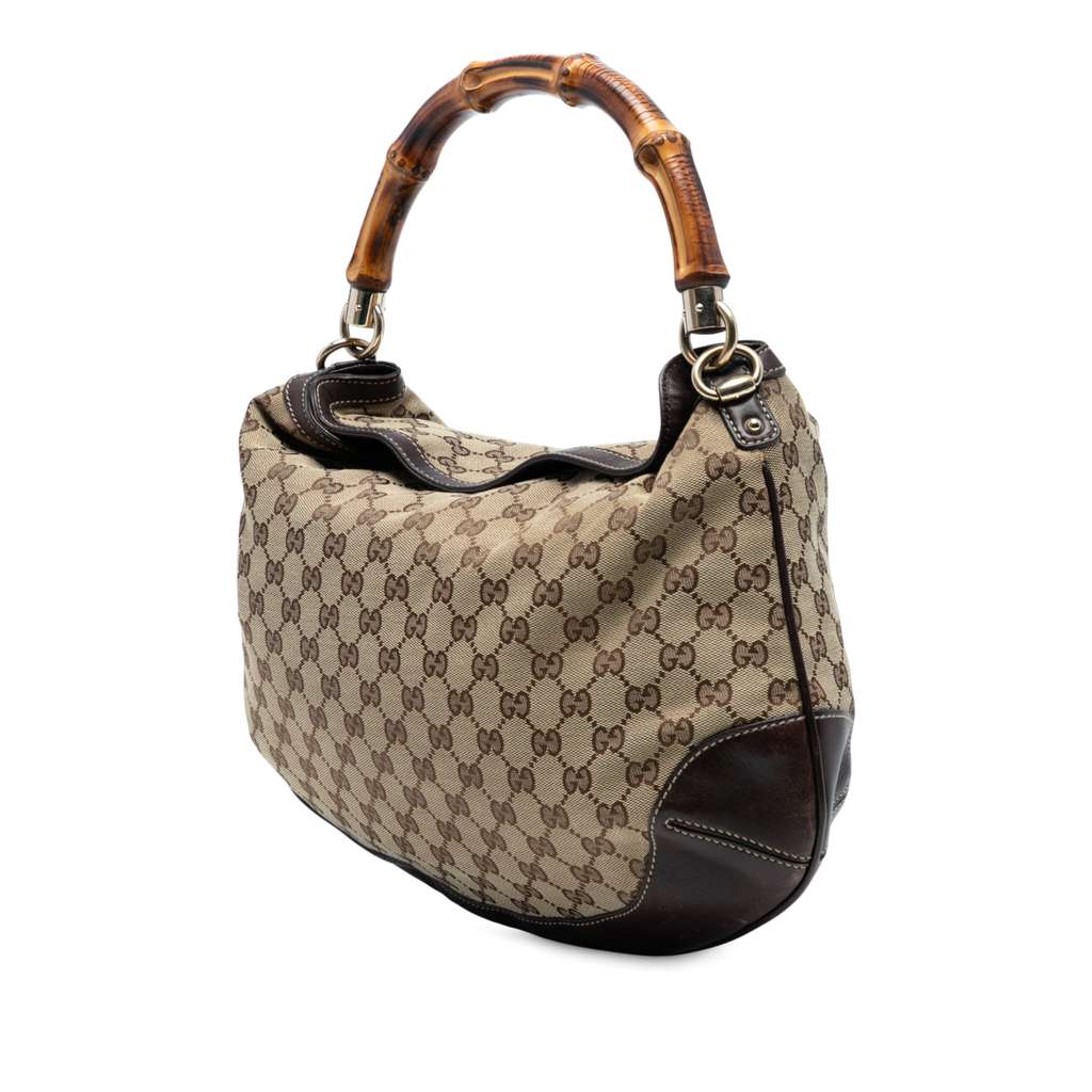 Gucci GG Canvas Peggy Satchel - Back view