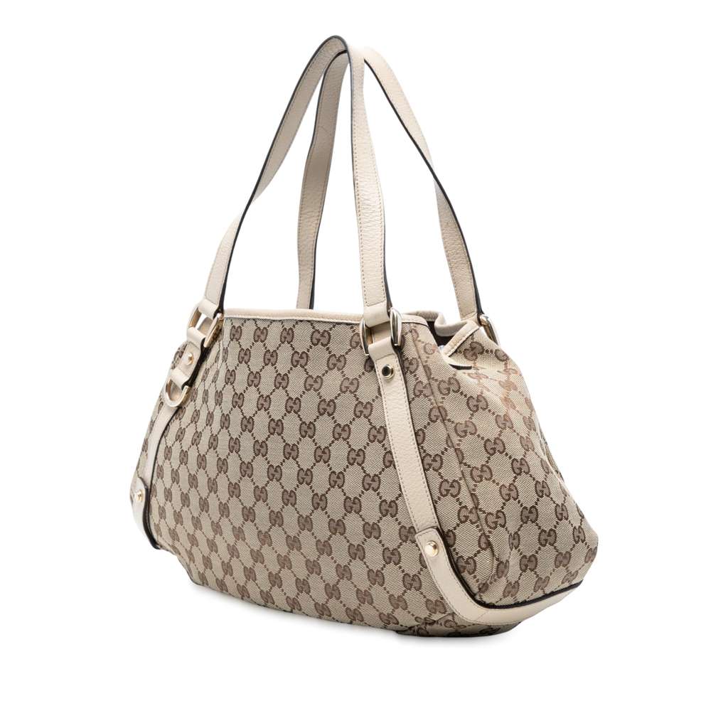 Gucci GG Canvas Abbey D Ring Tote - Back view