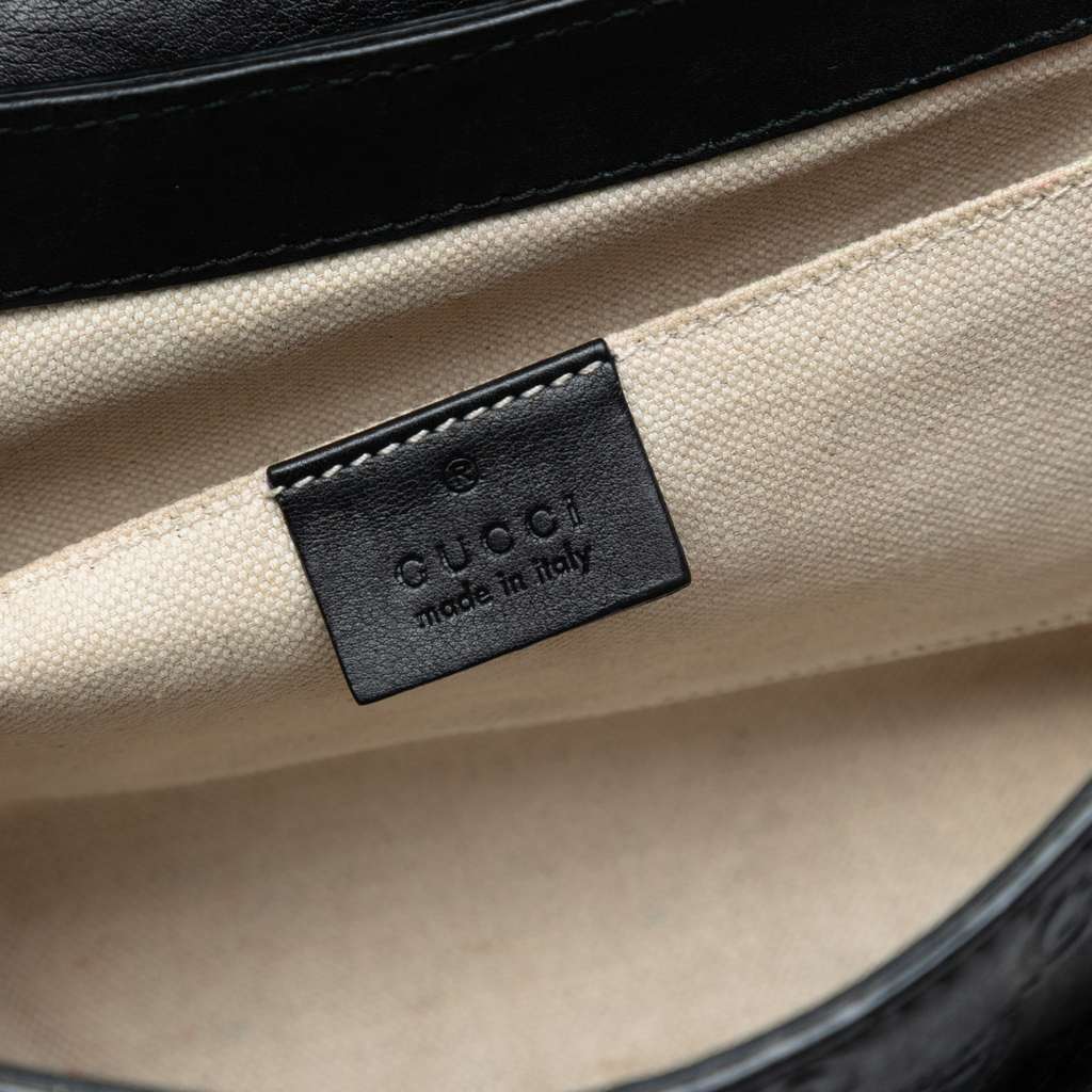 Gucci Medium Guccissima Emily Shoulder Bag - Side view