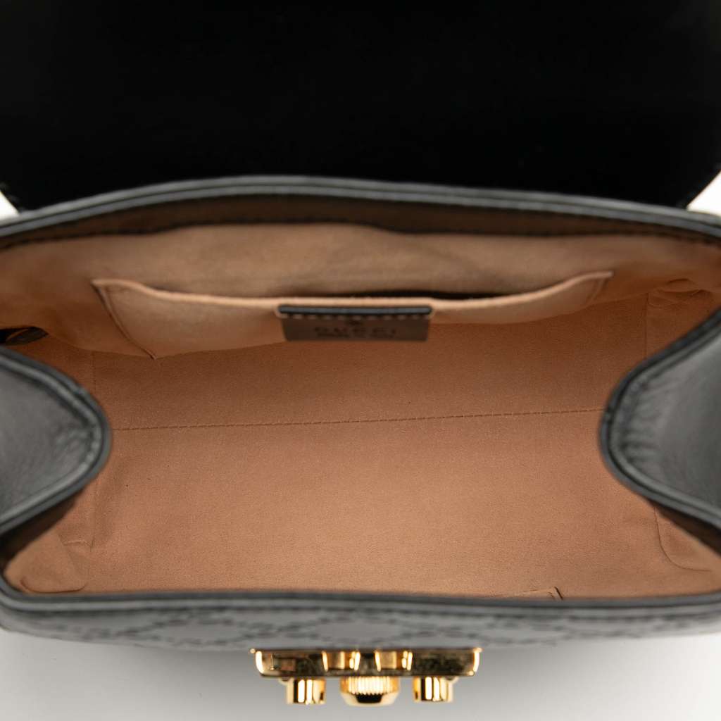 Gucci Guccissima Padlock Backpack - 4