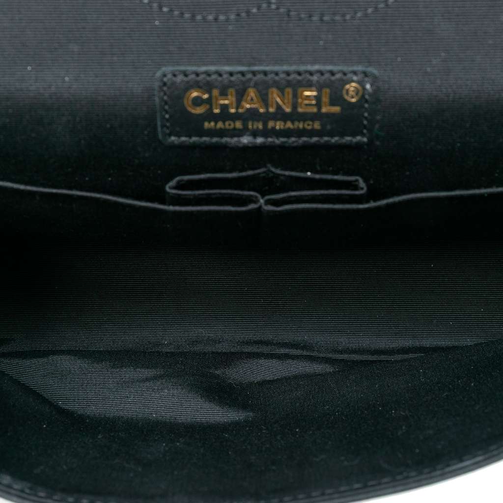Chanel Medium Classic Bicolor Caviar Double Flap - 4