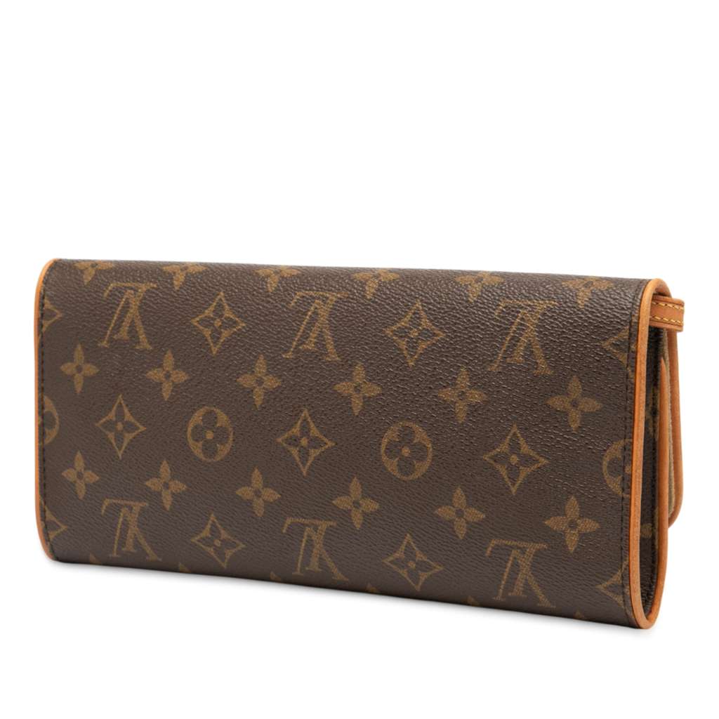 Louis Vuitton Monogram Pochette Twin GM - Back view
