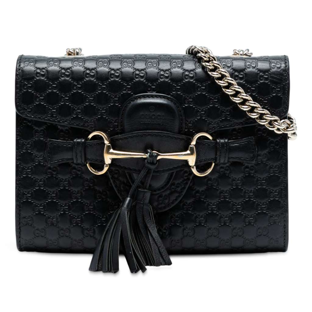 Gucci Mini Microguccissima Emily Crossbody