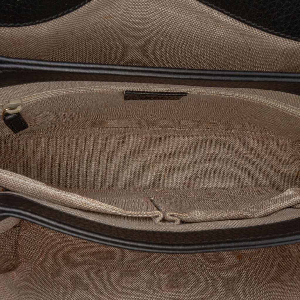 Gucci Small Dollar Calf Interlocking G Satchel - 4