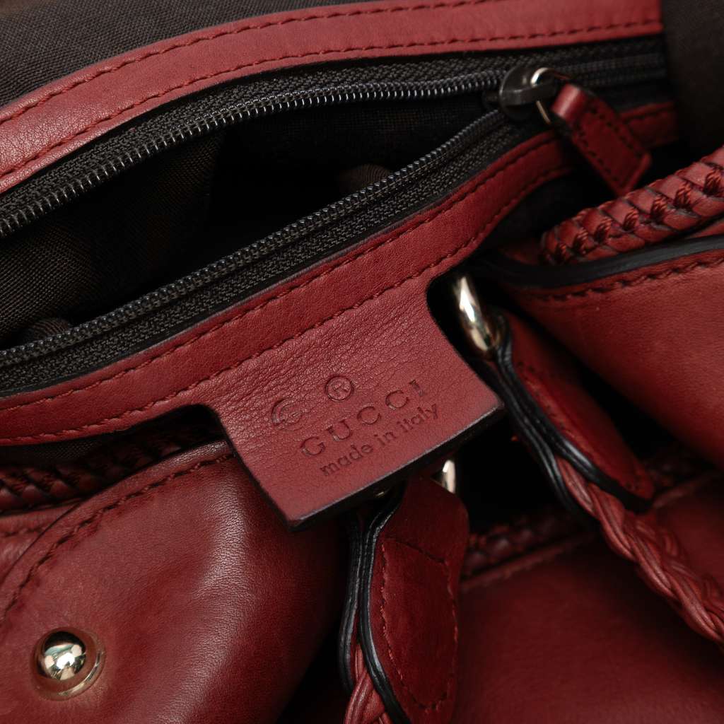 Gucci Leather Marrakech Hobo Bag - Side view