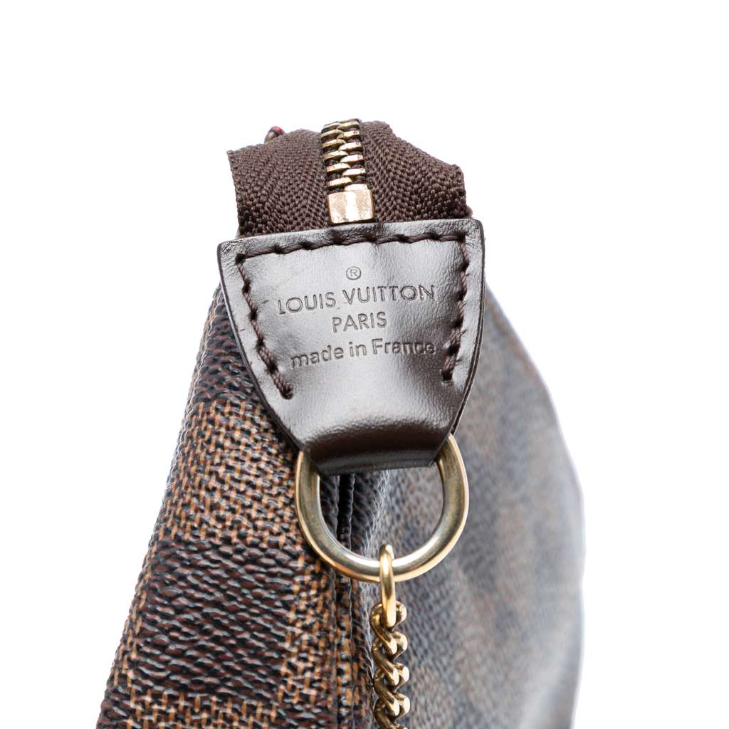 Louis Vuitton Damier Ebene Mini Pochette Accessoires - Side view