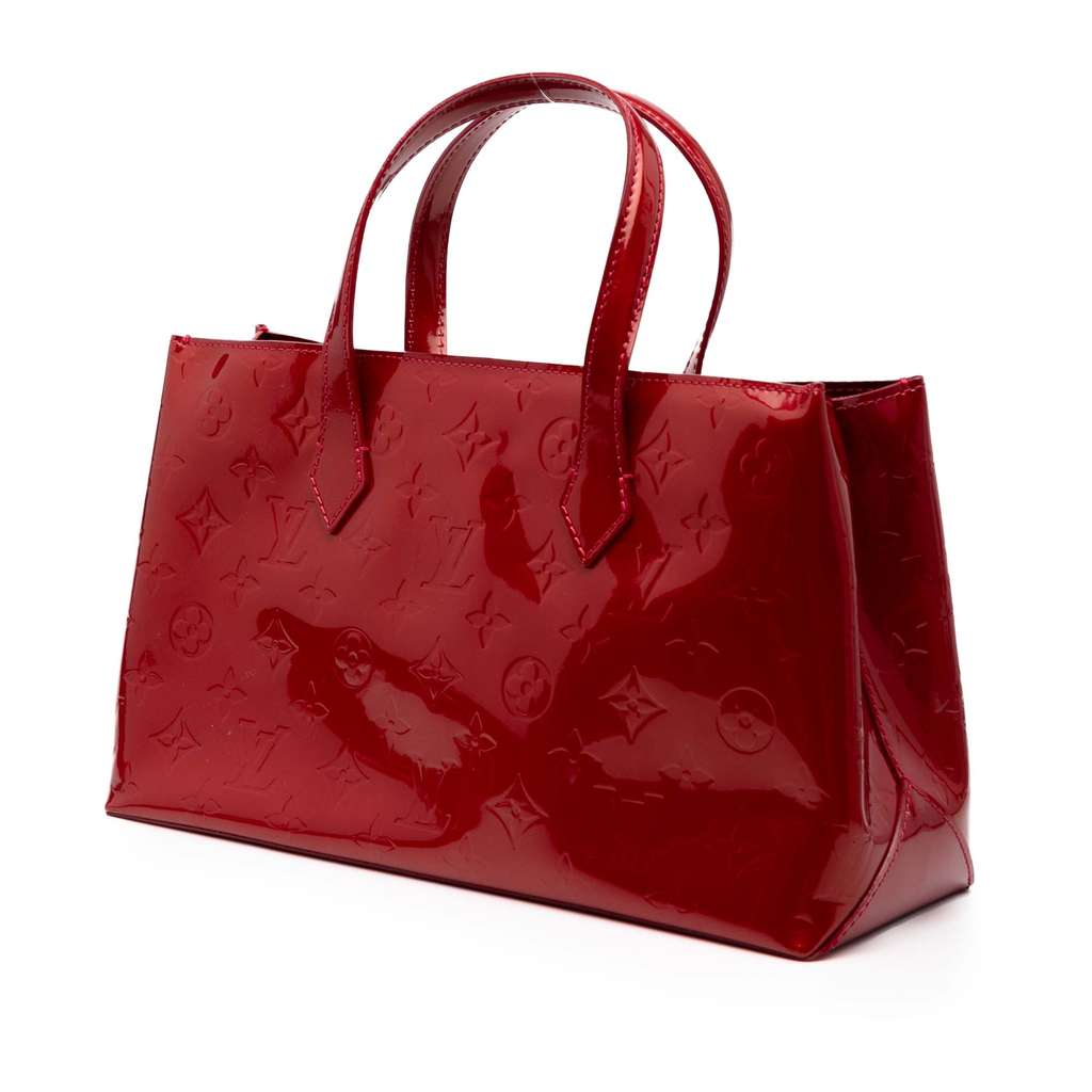 Louis Vuitton Monogram Vernis Wilshire PM - Back view