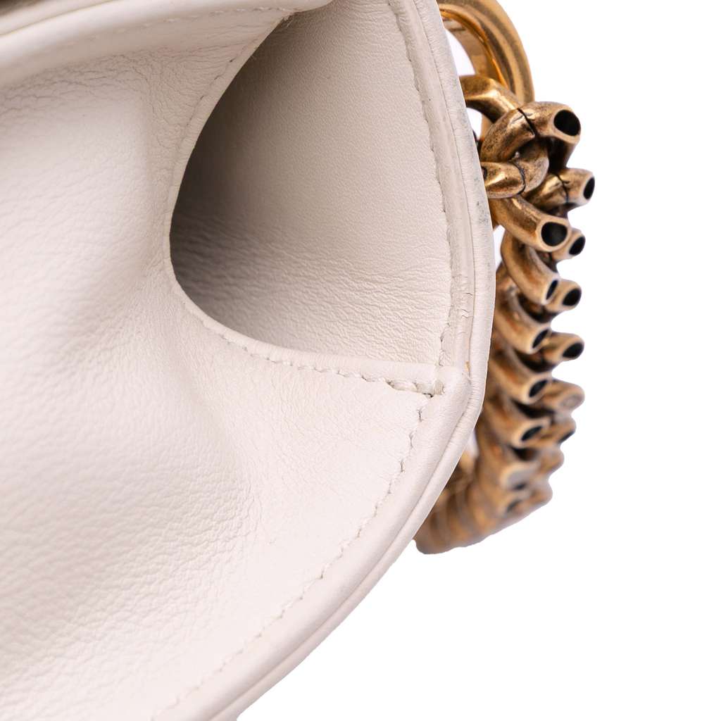 Dior Small Lambskin Studded Diorama Flap - Image 11