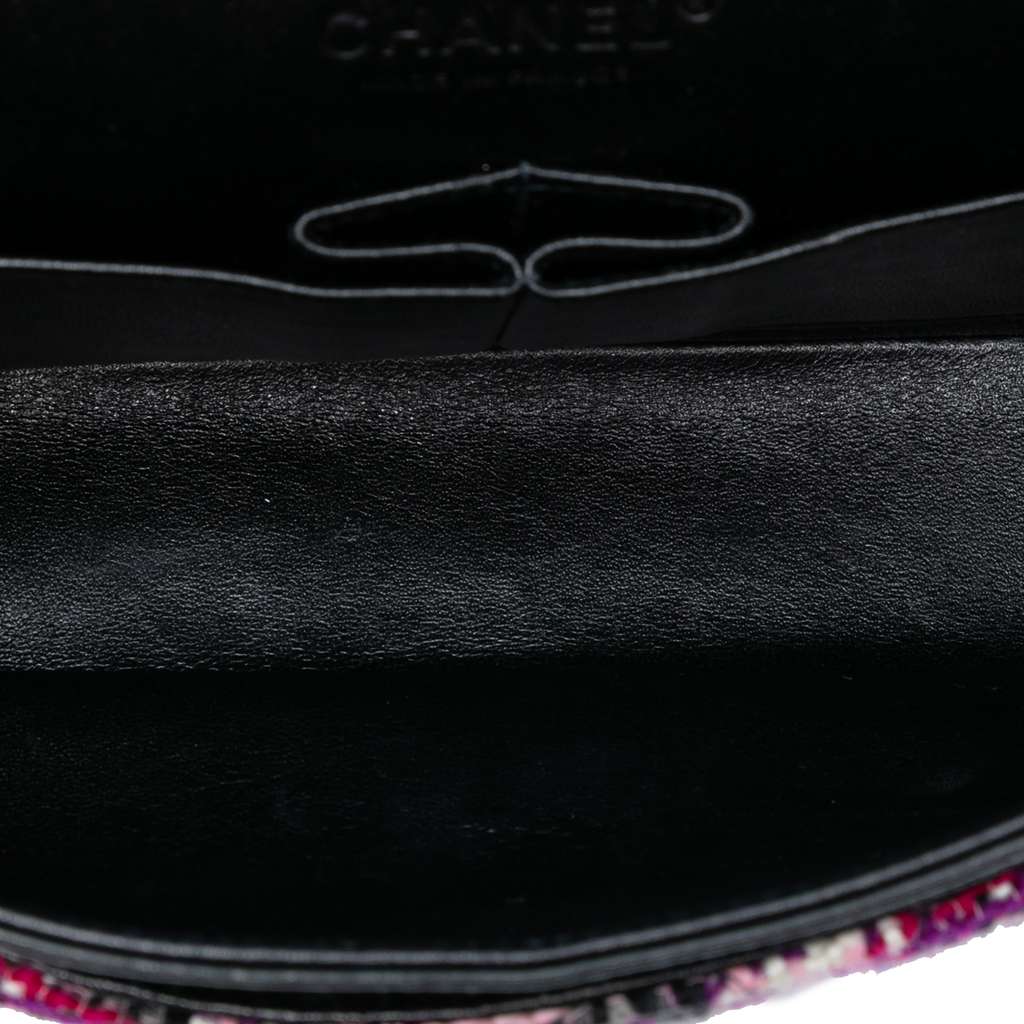 Chanel Medium Classic Tweed Double Flap - 4