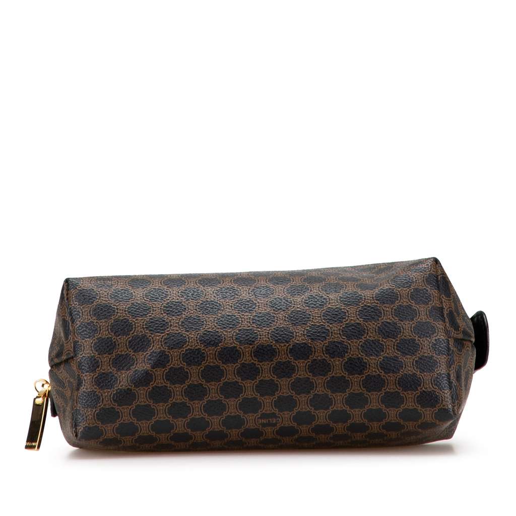Celine Macadam Coated Canvas Cosmetic Pouch - Image 6