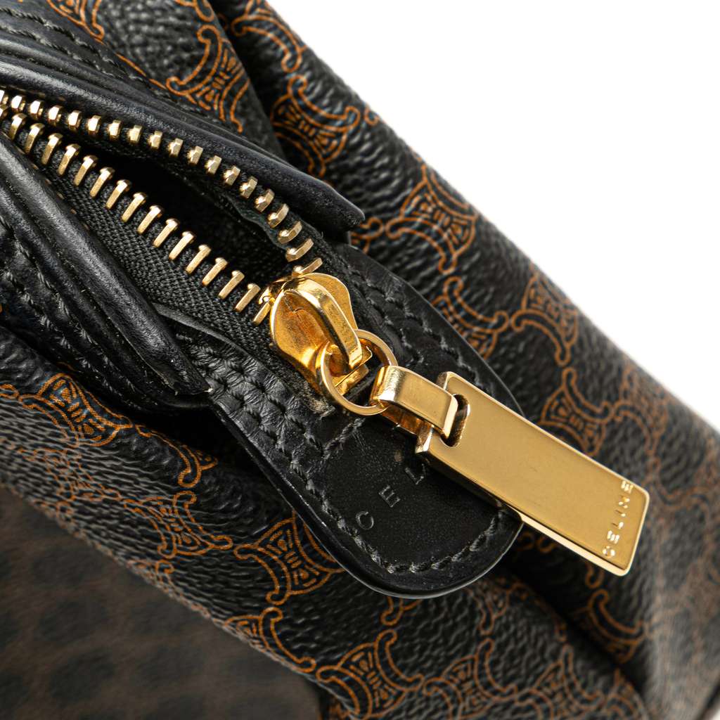 Celine Macadam Coated Canvas Cosmetic Pouch - Detail 2