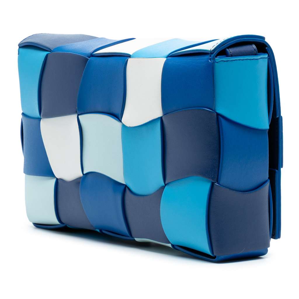 Bottega Veneta Nappa Intrecciato Wavy Cassette Crossbody - Back view