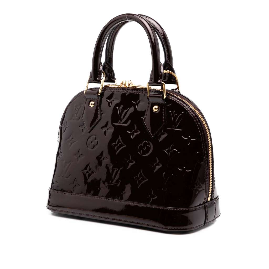 Louis Vuitton Monogram Vernis Alma BB - Back view