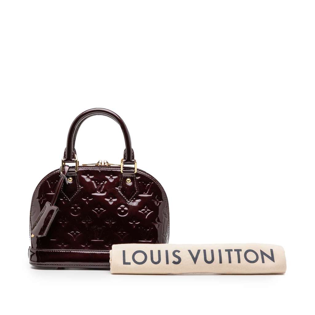 Louis Vuitton Monogram Vernis Alma BB - Image 10