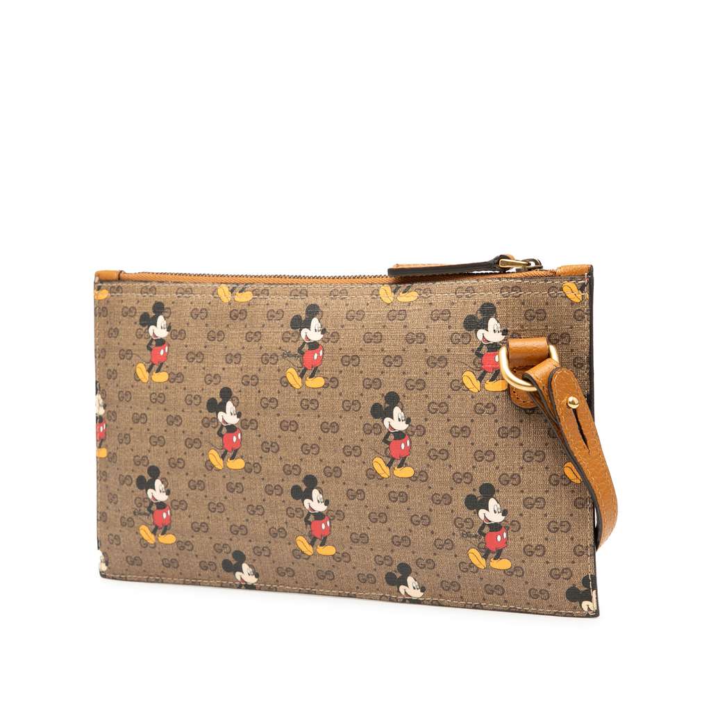 Gucci Disney Micro GG Mickey Mouse Pouch - Back view