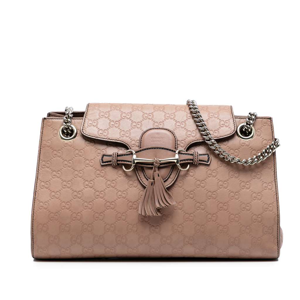 Gucci Large Guccissima Emily Shoulder Bag