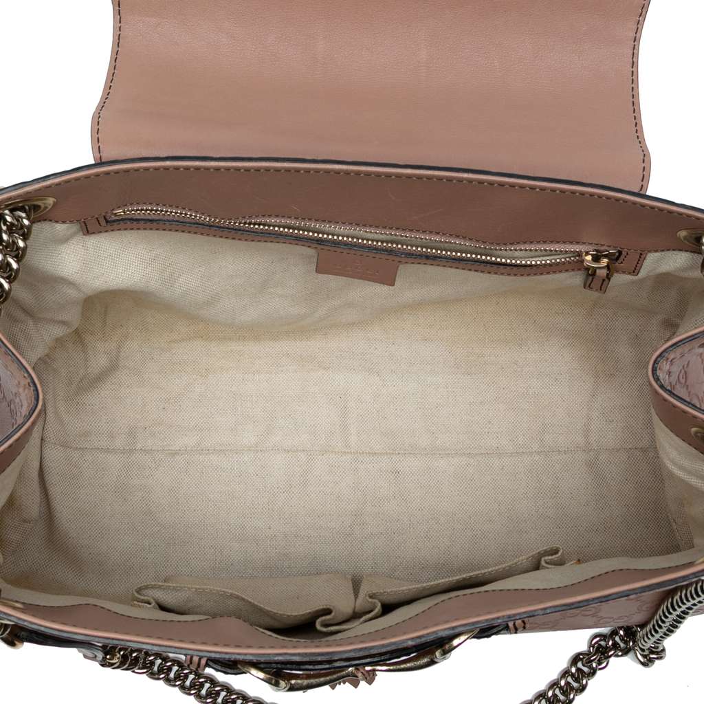 Gucci Large Guccissima Emily Shoulder Bag - 4