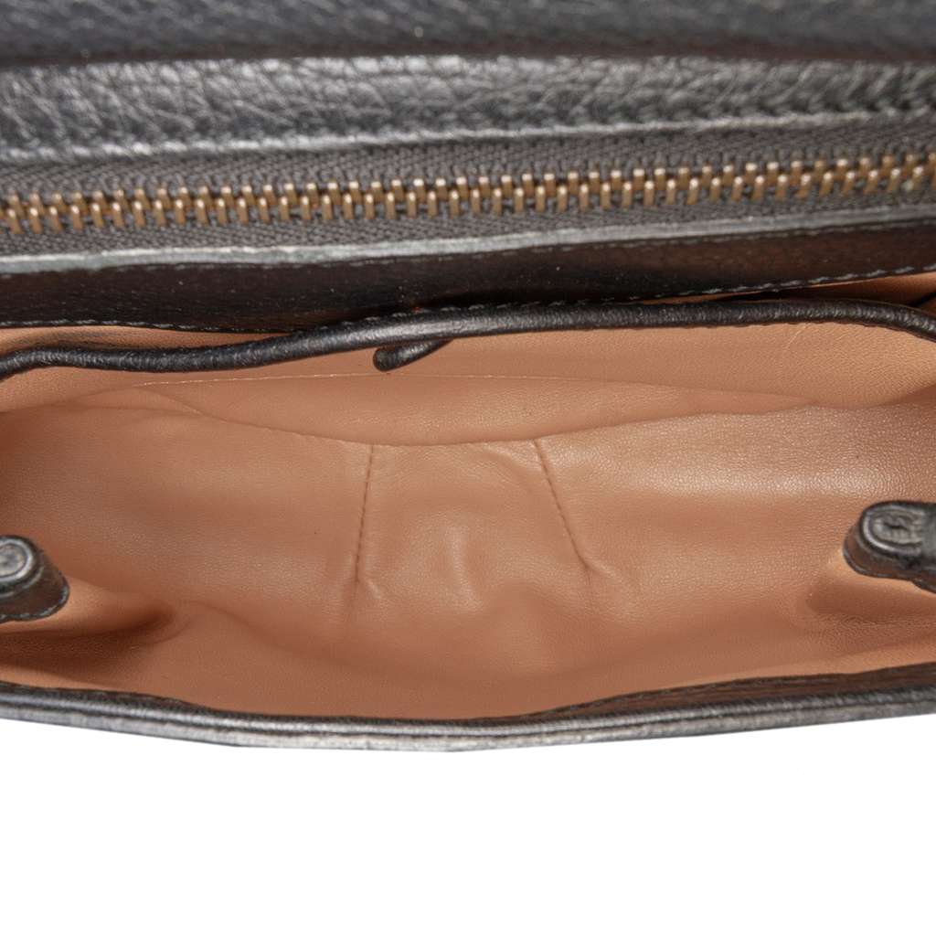 Gucci Small Leather Bamboo Nouveau Fringe Crossbody - 4