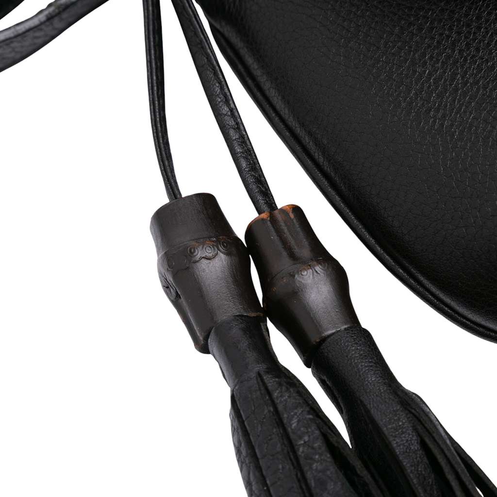 Gucci Small Leather Bamboo Nouveau Fringe Crossbody - Detail 2