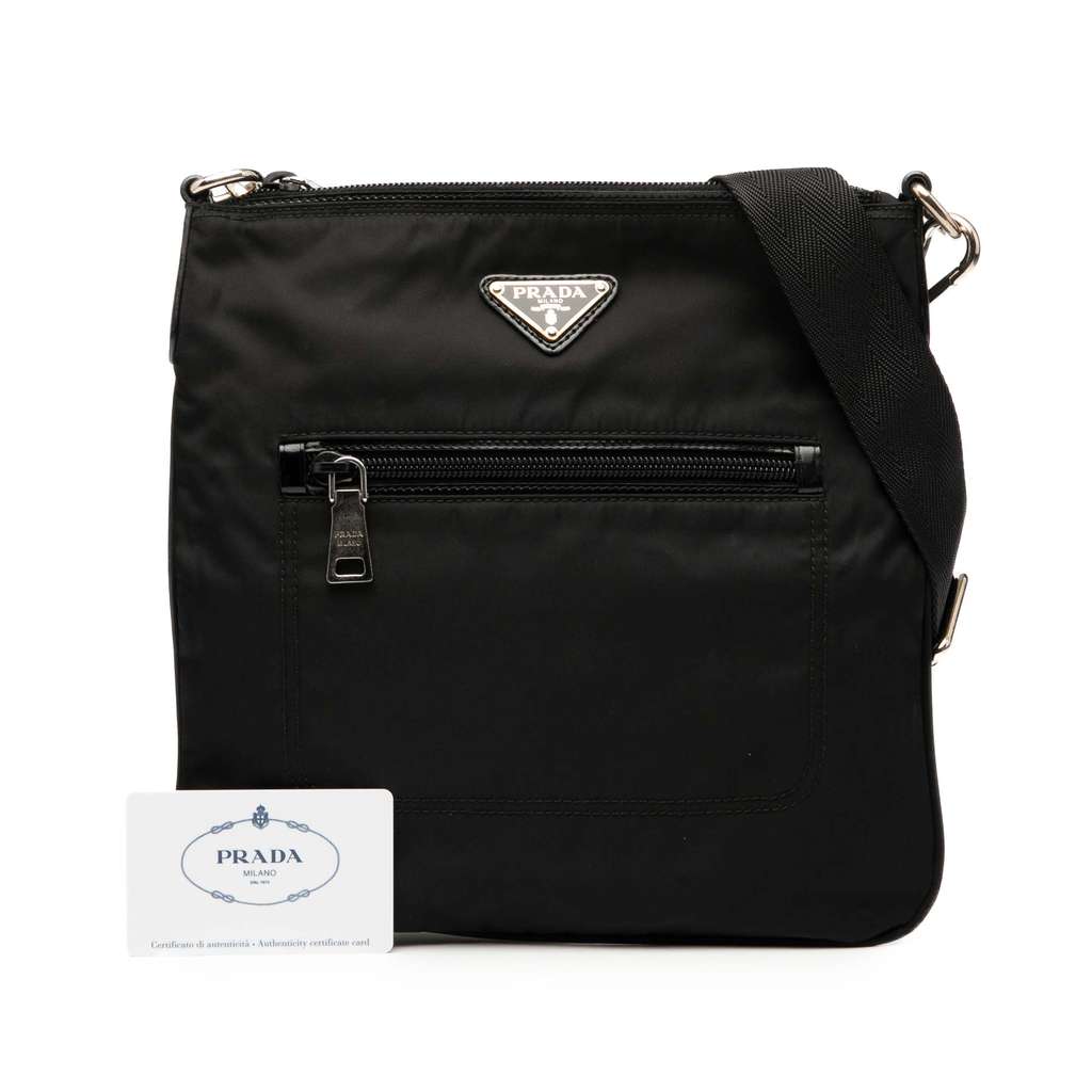 Prada Tessuto Zip Top Crossbody - Image 10