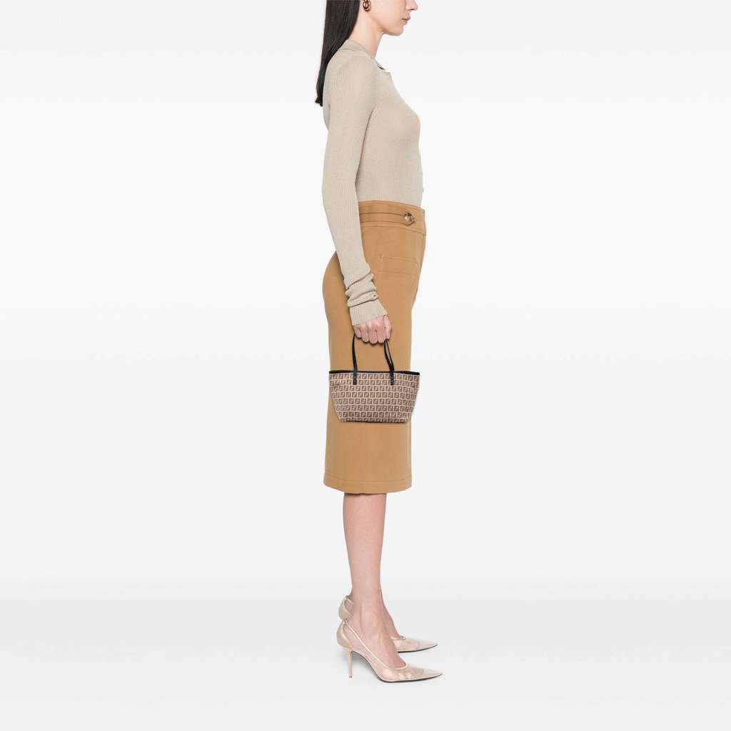 Fendi Zucchino Canvas Tote - Detail 2