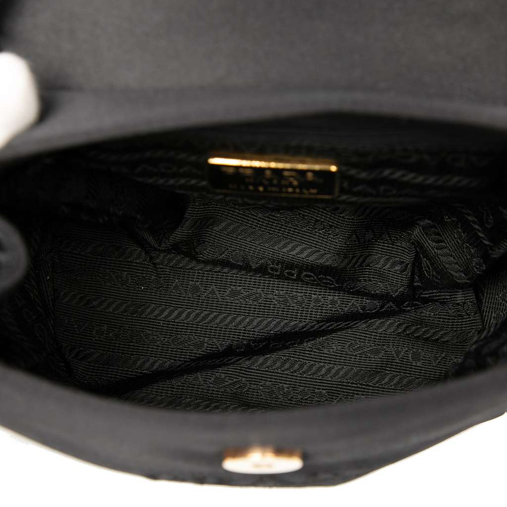 Prada Raso Logo Crossbody - 4